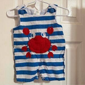 Little Wishes Crab Appliqué Jon Jon